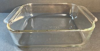 Pyrex Clear Glass  Dish