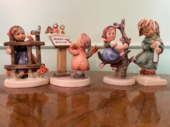 Four Hammel's Figurines. Up To 4' Tall (2)