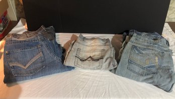 5 Pairs Of Light Jeans - New Or Barely Worn