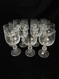 Ball Stemmed Wine Glasses