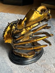 Unusual Vintage Crab Sculpture