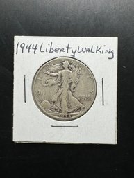 1944 Walking Liberty Silver Half Dollar