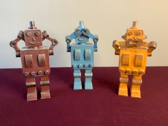 Three Hands Corp Hear No Evil See No Evil Speak No Evil Robots