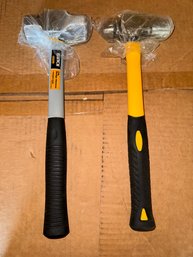 Pair Of Hand Held Sledge Hammers