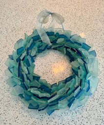 Nautical Seaglass Wreath