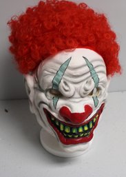 Foam Scary Clown Halloween Mask
