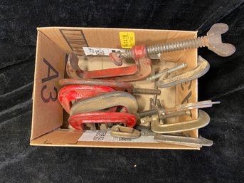 Box Of Iron 'C' Clamps