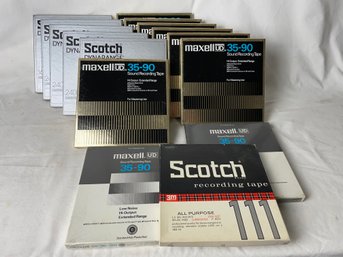 35s Sound Recording Tape Lot