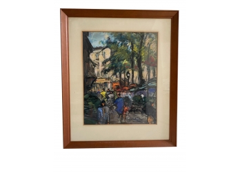 Mid Century Artist, Georges Berger (1908-1976), French, Oil On Canvas, Signed