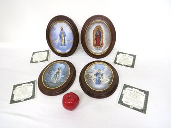 4 Religious Collector Plates Bradford Exchange