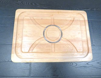 Tools Of The Trade Wood Turkey Spiked Cutting Board
