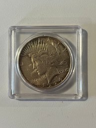 1924 Silver Peace Dollar