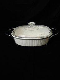 Corning Ware Casserole Dish With Trivet