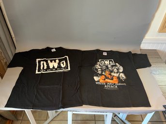 Pair Of New World Order Shirts