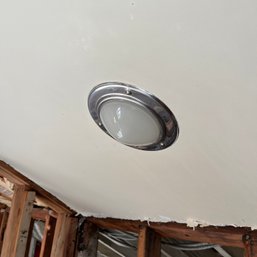 A Pair Of Retro Ceiling Mounted Light