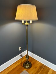 4-way Brass Floor Lamp