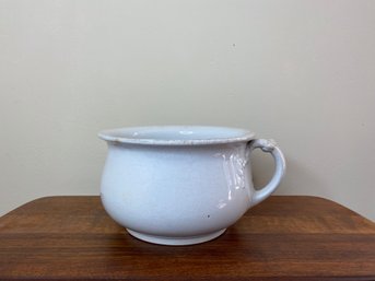 Rare Anthony Shaw Ironstone Chamberpot