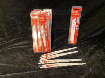 New In Package Milwaukee Sawzall Blades And More