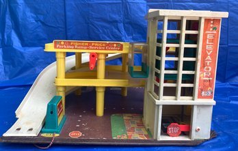 Fisher Price Parking Garage Service Center - Bell Still Works!