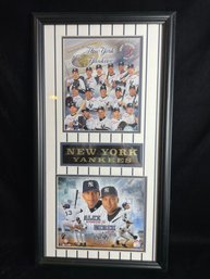 2007 New York Yankees Memorabilia Frame Set