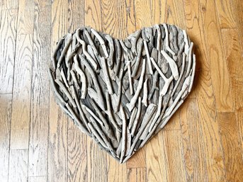 Hand Crafted Dried Wood Heart