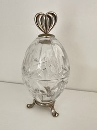 Lenox Crystal Egg Trinket Box