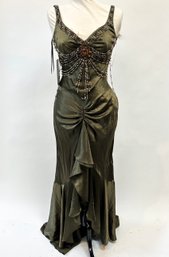 A Vintage Beaded Dress By Sue Wong - Ladies 6