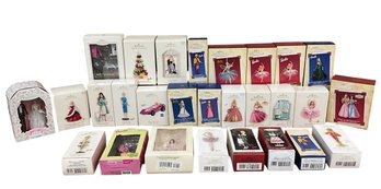 Hallmark Keepsake Mattel Barbie Doll Collectible Christmas Ornament Lot