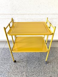 Vintage Relvon Products Corp. Metal Folding Cart.