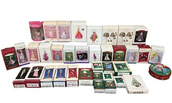 Vintage Hallmark Keepsake Barbie Christmas Ornaments & More