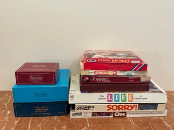Lot Of Vintage Board Games.