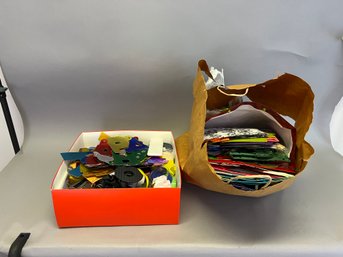 Lot Of Ribbons And Bags