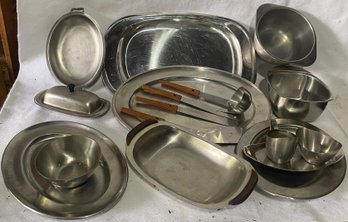 Stainless Serving Pieces