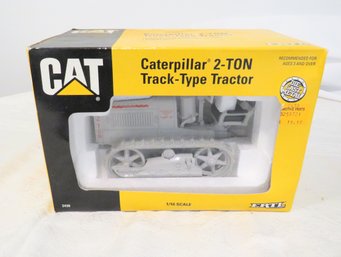 Vintage ERTL Caterpillar 2 Ton Track Type Tractor  Die Cast New In Original Box