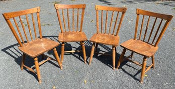 Four Ethan Allen Chairs