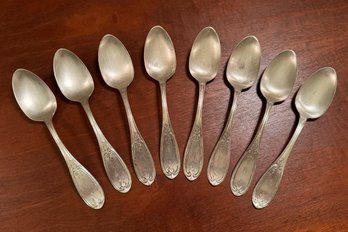 1847 Rodger Bros. Silver Plated Set Of Spoons