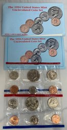 1994 United States Mint Uncirculated Coin Set