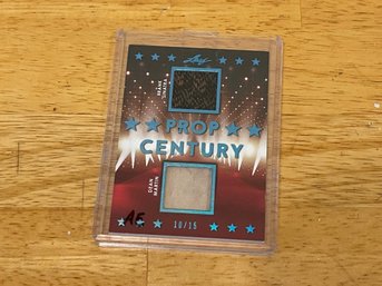 Leaf Prop Century Frank Sinatra And Dean Martin Cloths 2018 Card