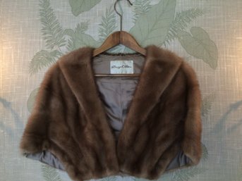 Sage Allen Fur Shawl