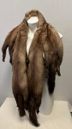 A Vintage Fox Stole 68' Long