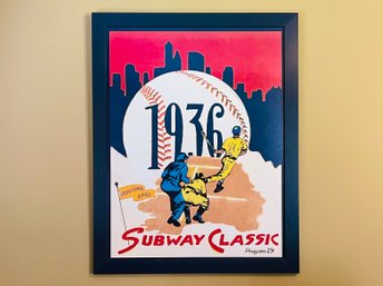 Pottery Barn Kids Subway Series Poster