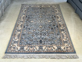 A Genuine Vintage Persian Area Rug, Extra Fine Quality, Pakistani, In Handwoven Wool, ~5'9'x3'