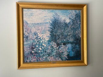 Claude Monet Framed Painting