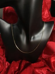 14K GOLD LONG CHAIN