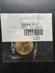 2000-P Uncirculated Sacagawea Dollar In Littleton Package