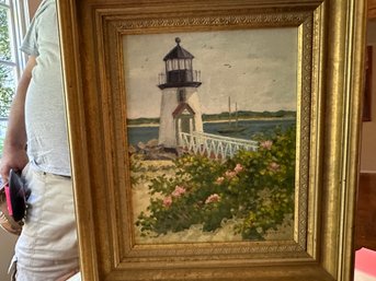 LIGHTHOUSE Painting By Victoria Cromartie -  1998