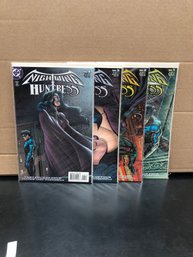 4 Nightwing Huntress Comicbooks.   Lot 93