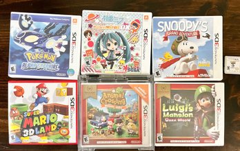 Group Of Nintendo 3DS Games