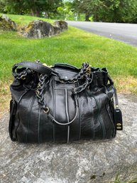 Chloe Black Leather Handbag