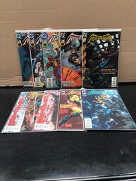 9 Nightwing Comicbooks.   Lot 94